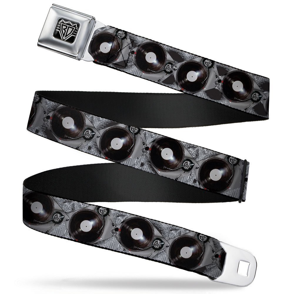 4608 Seatbelt Belt - Turntables - 1.5" Wide - 32-52 Inches in Length
